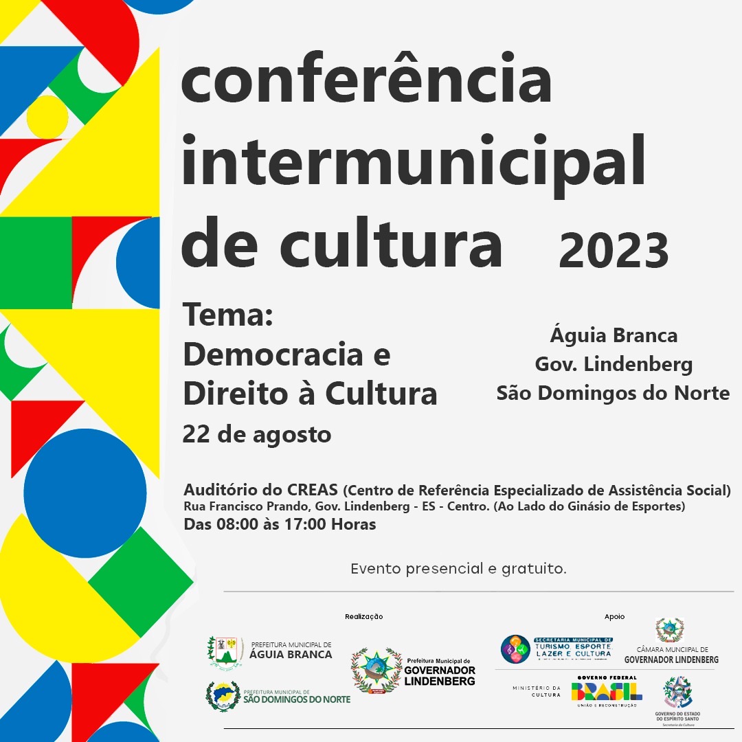 CONFERÊNCIA INTERMUNICIPAL DE CULTURA 2023