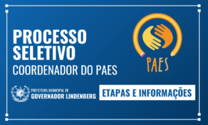 ETAPAS PARA SELEÇÃO PAES 2026